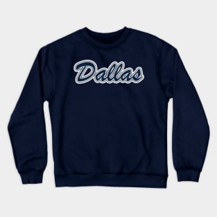 Football Fan of Dallas Crewneck Sweatshirt